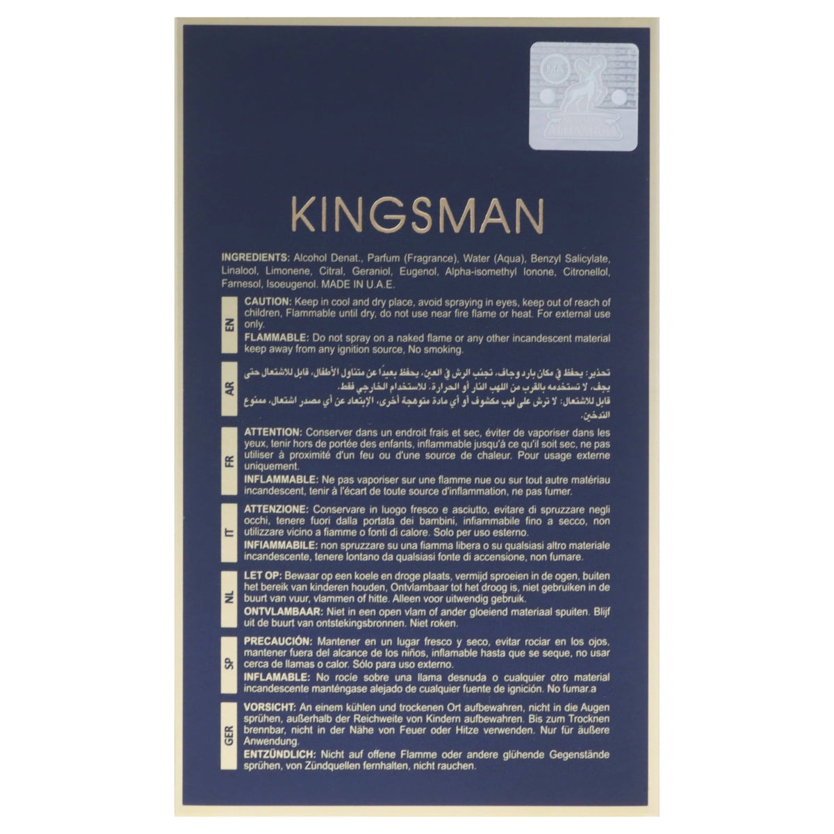 Kingsman – Maison Alhambra