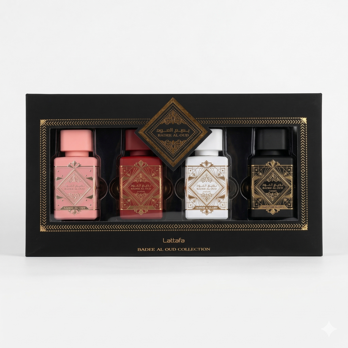 Coffret Lattafa Badee Al Oud Collection 4 x 25 ml